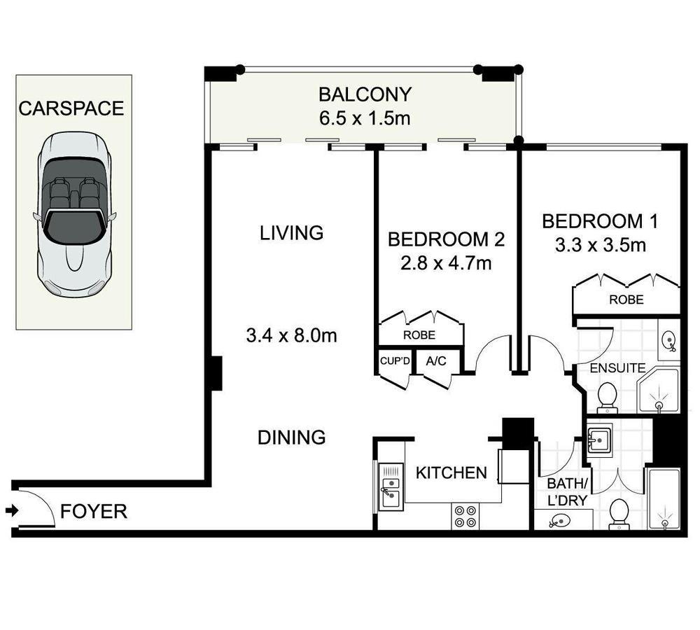 Darling Harbour 2 Bedroom Apartment Sidney Dış mekan fotoğraf